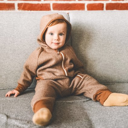 hrejivý vlnený overal pre deti MOYO