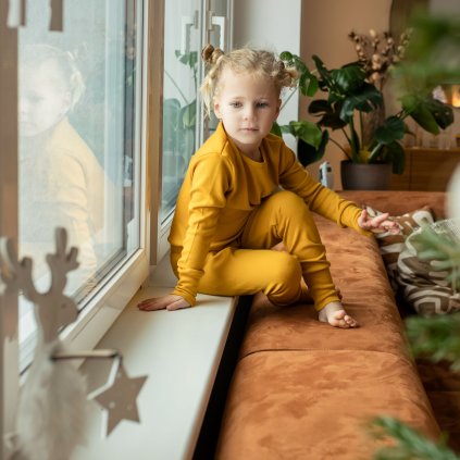 zimný merino set pre deti nátelník a spodky