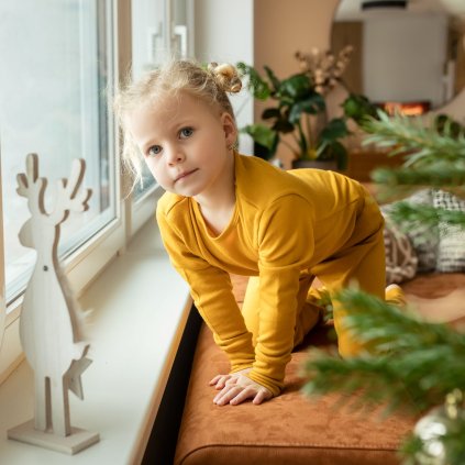 Dítě oblečené v merino nátělníku MOYO