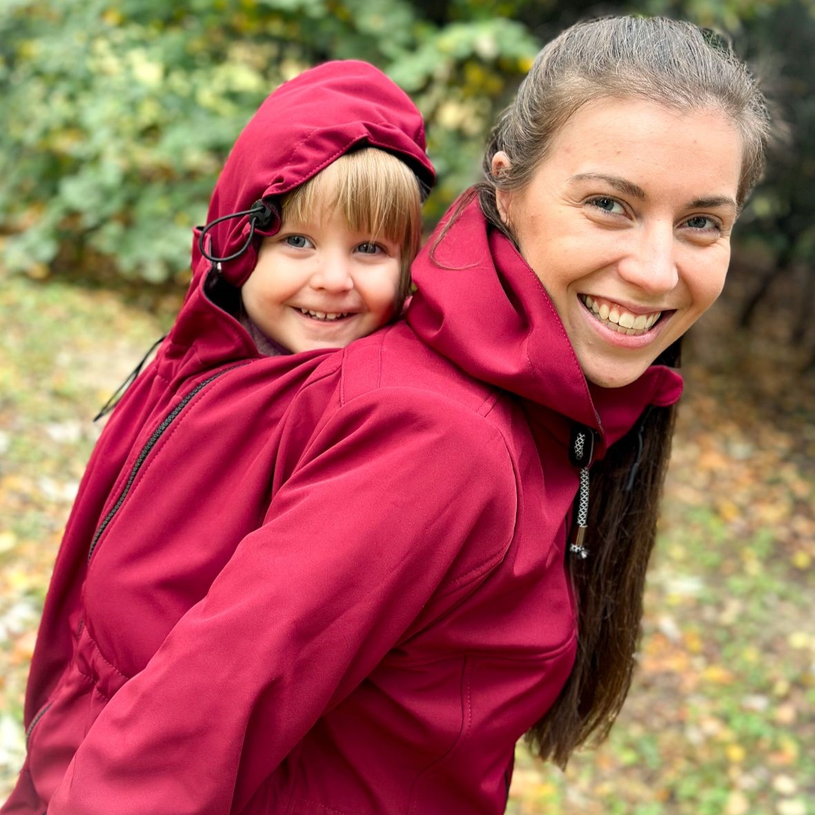 Softshellová bunda na nosenie detí Basic – Bordó | MOYO Veľkosť: M