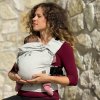 Nosič Moyo UNI Only Silver – ergonomický nosič od narodenia pre pohodlné nosenie bábätka