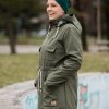 Dámska Softshellová bunda na nosenie Khaki