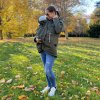 Dámska Softshellová bunda na nosenie Khaki