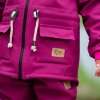 Detská softshellová súprava Fuchsia