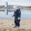 Dětská softshellová souprava Dark Blue – bunda a kalhoty
