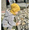 Merino čepice a nákrčník pro děti – set MOYO