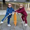 Bordó softshellová souprava MOYO – praktická souprava pro děti