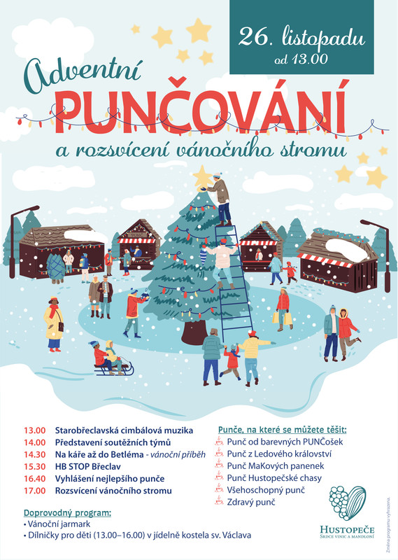 Adventní punčování Hustopeče, 26.11.2022