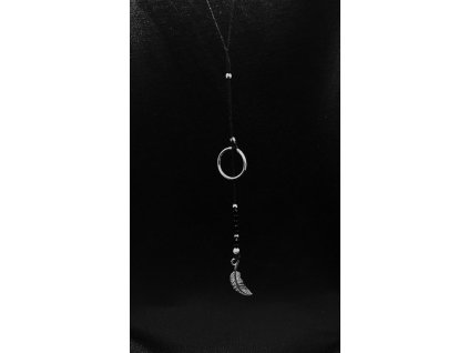 Náhrdelník peříčko stříbro