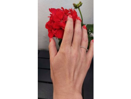 STŘÍBRNÝ PRSTÝNEK SIMPLE