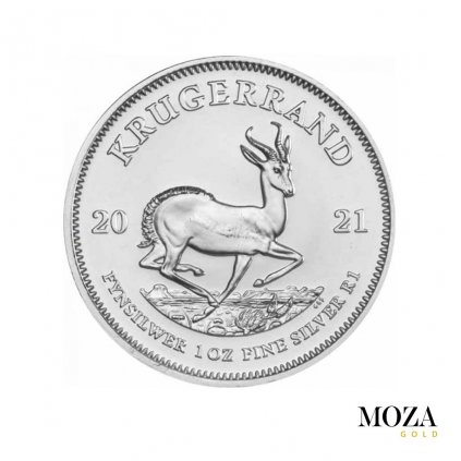 KRUGERRAND Ag - minca 1 Oz - Investičné striebro