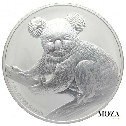 Investičné striebro - minca 1000 g - AUSTRALIA 2009 - KOALA
