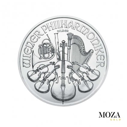 WIENER PHILHARMONIKER Ag - minca 1 Oz - Investičné striebro