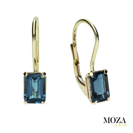 Náušnice s topásom MG2044