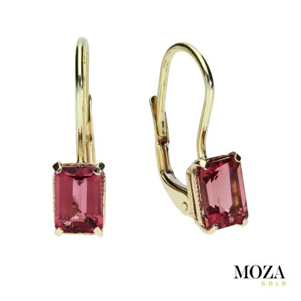 Náušnice s turmalínom MG2044