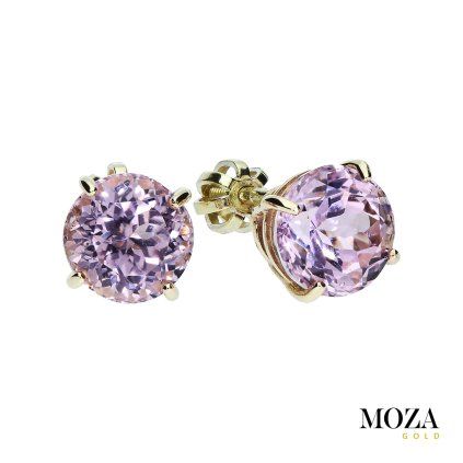 Náušnice s kunzitom MG2843