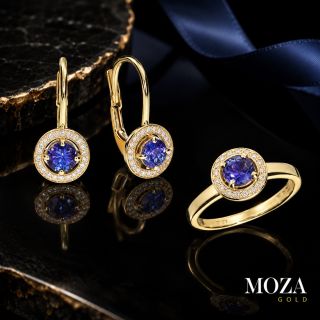 Tanzanity a prírodné diamanty v sete. https://www.moza.sk/diamantove-nausnice/diamantove-nausnice-s-tanzanitom-mg2762/...