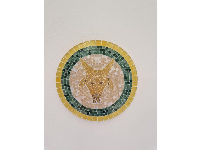 mozaika kozoroh, průměr 16cm