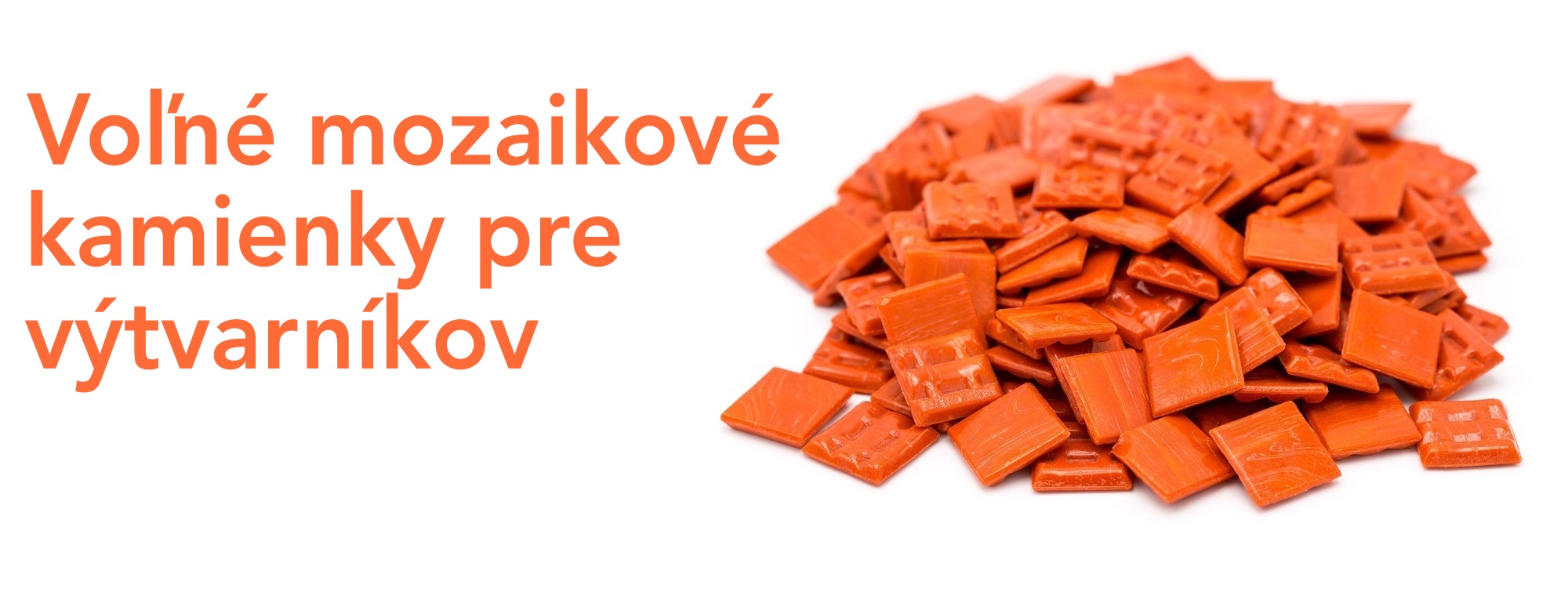 mozaikové kamienky pre vytvarnikov