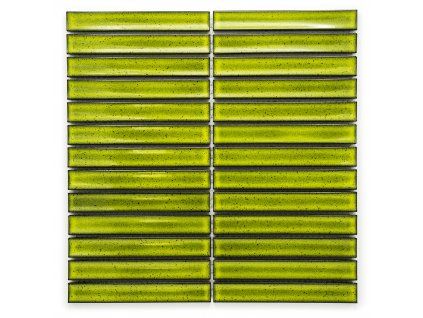 1092 keramicka mozaika kit kat zelena 20x145mm