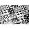 1455 1 sklenena mozaika viacfarebna patchwork 23x23x8mm
