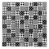 Sklenená mozaika viacfarebná patchwork 23x23x8mm