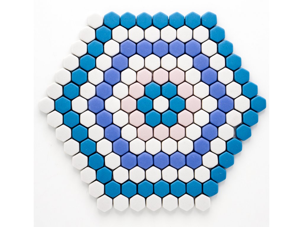 MGC 032 skleněná mozaika 15x17mm