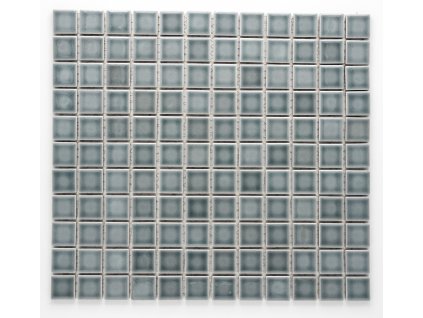 MC25 003 keramická mozaika šedá 25x25mm