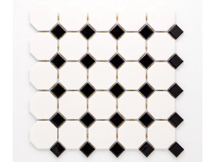 MCO 001 keramická mozaika bílá 56x56mm