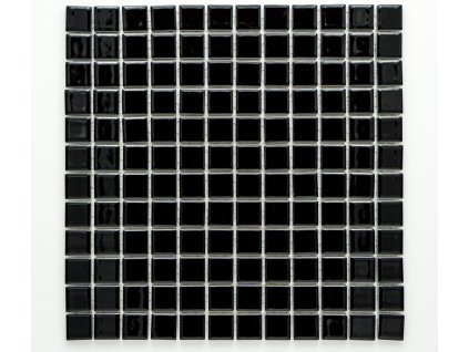 MC23 001 keramická mozaika černá 23X23mm