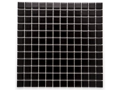MC23 006 keramická mozaika černá 23X23mm