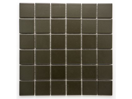 MC48 012 keramická mozaika šedá 48x48mm