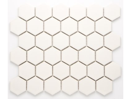 MCH 006 keramická mozaika bílá 51x59mm