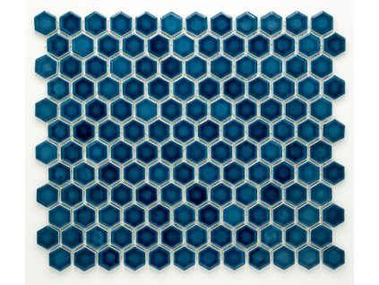 MCH 010 keramická mozaika modrá 23x26mm