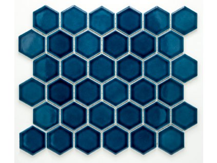 MCH 016 keramická mozaika modrá 51x59mm