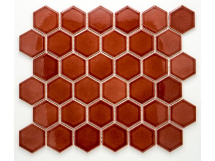 MCH 017 keramická mozaika vínová 51x59mm