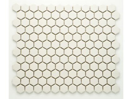 MCH 021 keramická mozaika bílá 23x26mm