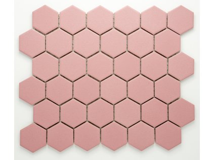 MCH 028 keramická mozaika růžová 51x59mm