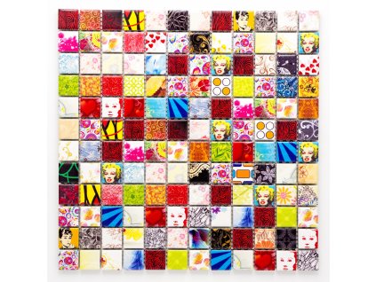 MC23 013 keramická mozaika 23X23mm