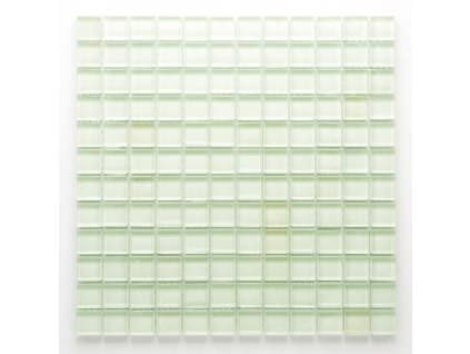 MGC 037 skleněná mozaika fosforeskující bílá 23x23mm