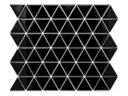Keramická mozaika černá 39x45mm