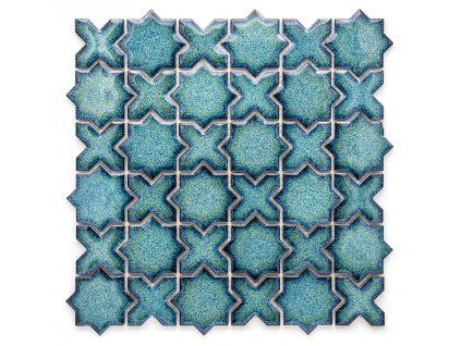4022 keramicka mozaika tyrkysova 48x48mm