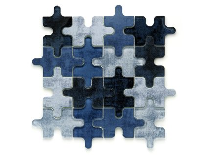 Skleněná mozaika puzzle