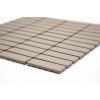 MCB 008 keramická mozaika hnědá 73x22mm