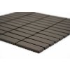 MCB 011 keramická mozaika hnědá 73x22mm