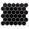 MCH 008 keramická mozaika černá 51x59mm