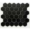 MCH 032 keramická mozaika černá 51x59mm