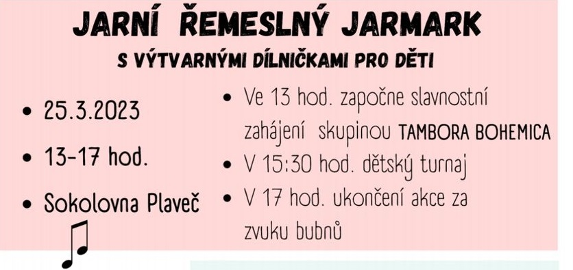 Řemeslný jarmark Plaveč