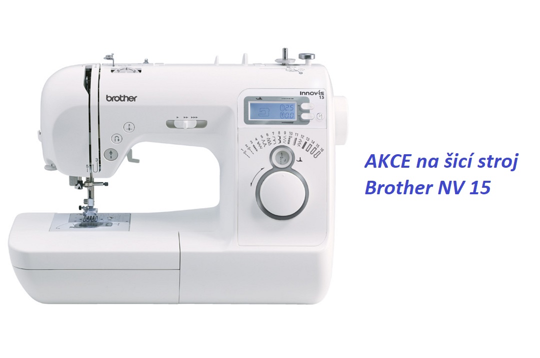 Akce na Brother NV 15