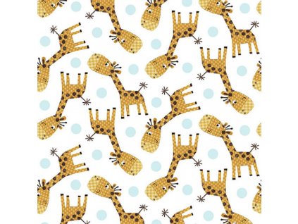 tisk - At the Zoo žirafy